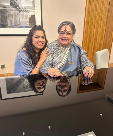 Rubina in conversation with Singer Usha Uthup Rubina in conversation with Singer Usha Uthup