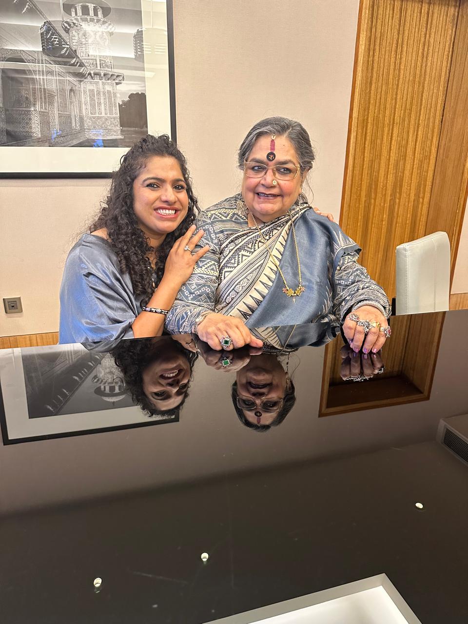 Rubina in conversation with Singer Usha Uthup